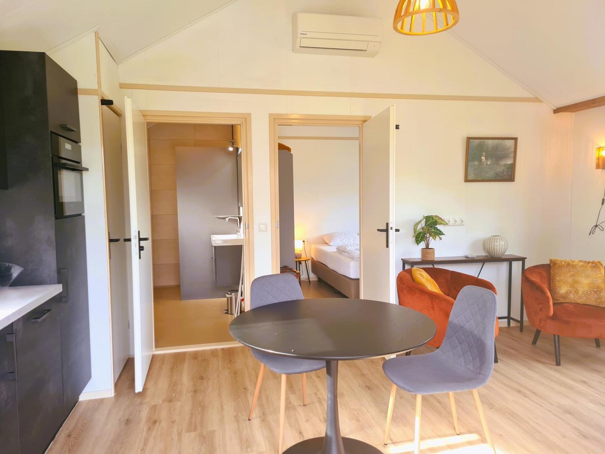2-Persoons Luxe Vakantiewoning De Veenhoop Exterior foto