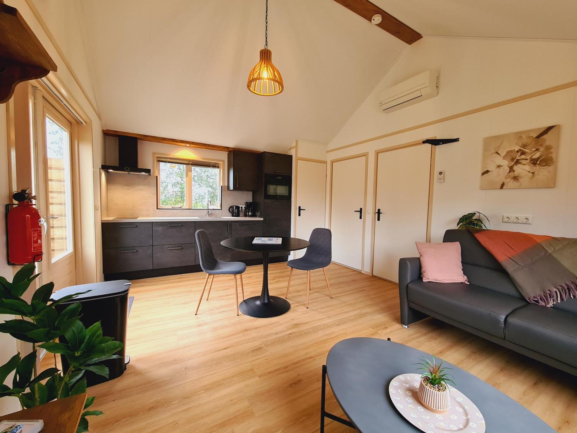 2-Persoons Luxe Vakantiewoning De Veenhoop Exterior foto
